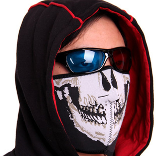 海豹CS骷髅面罩使命召唤户外面具战术骑行防风保暖鬼脸口罩护脸
