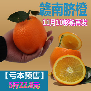 【亏本】江西赣南脐橙 5斤装新鲜水果 现摘寻乌甜橙子 包邮