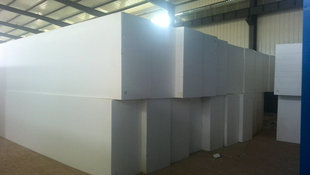 聚苯颗粒保温板 B1级阻燃外墙保温板6x1.2x0.5米