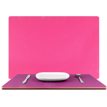欧式环保铂金硅胶西餐垫餐桌垫隔热垫餐垫桌垫食品级防水防烫防滑