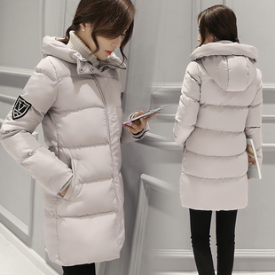 2015冬装新款面包服韩版棉衣中长款大码修身羽绒服加厚棉袄外套女