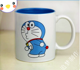 哆啦A梦陶瓷马克杯/DORAEMON 梦幻乐园机器猫水杯子卡通纪念礼品