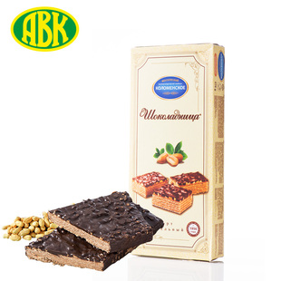 俄罗斯Shokoladnica花生巧克力威化饼干270g（1入）