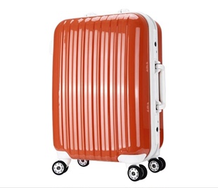 拉杆箱20寸锁扣旅行箱abs行李箱登机箱包女万向轮铝框特价清仓