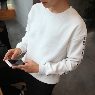 2016秋季韩版青少年运动长袖男大码套头韩版休闲学生长袖卫衣
