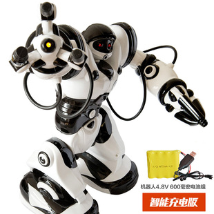 佳奇新款充电4代罗本艾特智能遥控机器人跳舞电动机器人男孩玩具