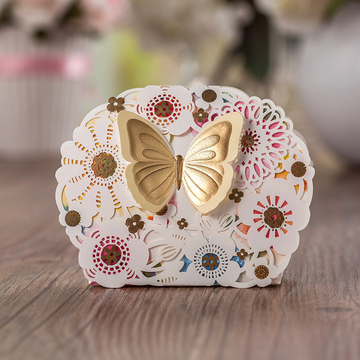 巴伦森结婚糖盒喜糖盒 欧式婚礼糖盒 婚庆用品 2015新款创意糖盒