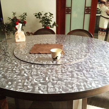 PVC餐桌布防水防油软质玻璃磨砂桌垫茶几垫定制耐高温防老化台布
