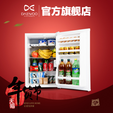 DAEWOO/大宇 DFR-088单门式家用小型冰箱制冷无霜冷藏办公室静音