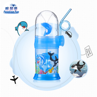 绝对正品 中国区总代理香港原创设计喷泉乐会喷水的儿童玩具水杯