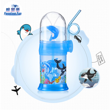 绝对正品 中国区总代理香港原创设计喷泉乐会喷水的儿童玩具水杯