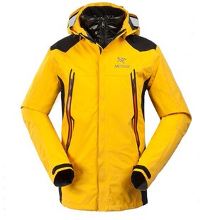 代购德国冬季冲锋衣男三合一两件套可脱卸保暖内胆三层无缝压胶