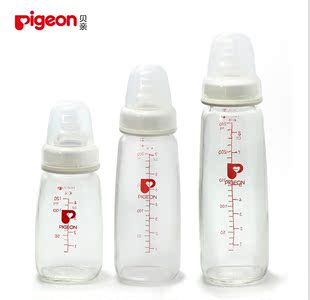 贝亲-标准口径玻璃奶瓶240ml200ml120ml宝宝奶瓶婴幼儿玻璃奶瓶