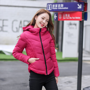 2016新款冬季外套女韩版保暖羽绒棉衣女短款修身加厚学生棉服潮