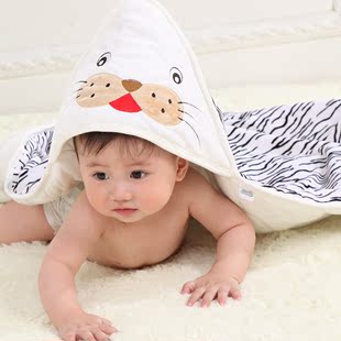 婴儿抱被抱毯 新生儿保暖柔绒春秋款宝宝包被加厚包巾婴童用品