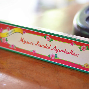 正品Mysore Sandal迈索尔印度老山檀香熏香线香纯正天然香薰香料