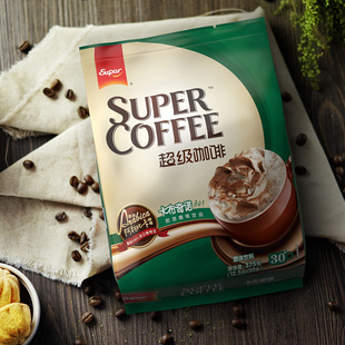 超级卡布奇诺 风味 三合一 速溶 经典 咖啡 375g超值正品30条