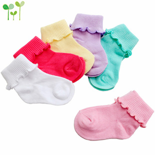 0-1岁1-3-5岁纯棉松口儿童袜子宝宝袜子新生儿婴儿袜子 秋冬加厚