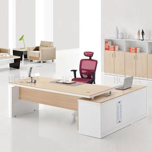 定制简约时尚办公经理主管桌老板现代风格1.8米大班台厂家包邮