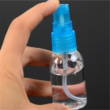 补水小喷瓶喷雾喷水瓶 香水小喷壶透明塑料化妆瓶 化妆喷瓶50ml