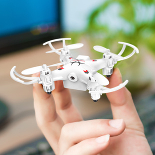 四轴迷你遥控玩具飞机直升机 航拍无人机飞行器航模男孩儿童玩具