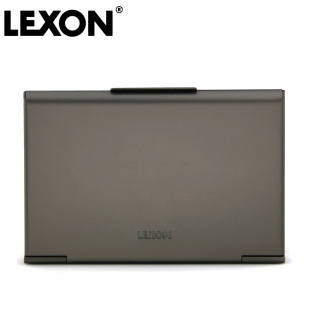 正品法国乐上LEXON可放20张名片阳极氧化合金名片盒单层-LD14