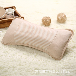 四季款 婴儿枕头双面枕芯 有机彩棉纯棉枕 宝宝定型枕 防偏头枕