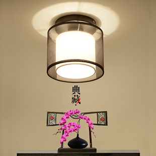 现代LED吸顶灯 温馨卧室走廊过道灯简约玄关书房灯阳台新中式灯具