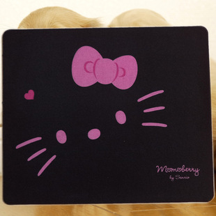 10.9包邮hello kitty 鼠标垫 粉粉猫可爱卡通鼠标垫 创意个性时尚