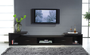 2.2米电视机柜伸缩简约组合木质dsg加长落地电视柜订做 拉伸缩客