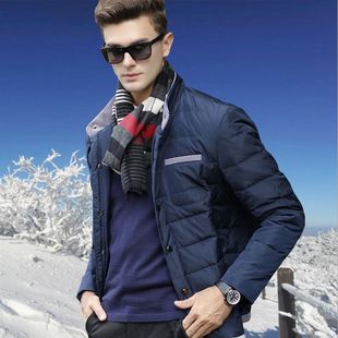 冬季轻薄羽绒服男款超轻薄短款青年外套正品大码修身款潮流男装