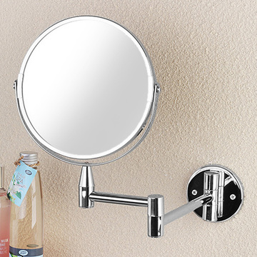 潮东潮西 酒店浴室双面镜 卧室壁挂化妆镜 伸缩美容镜放大折叠镜