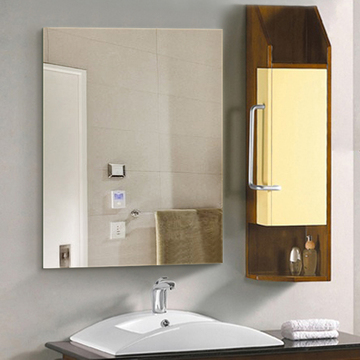 伯仑现代简约拼接浴室镜子防水卫生间镜子卫浴镜 壁挂无框镜子