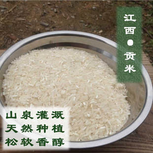 大米 有机米 江西赣州农家自产不抛光非转基因有机大米 粳米贡米