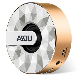 AIDU/爱度Q2无线蓝牙音箱 手机音响户外内置电池可插卡 厂家批发