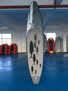 充气冲浪板成人 SUP桨板 站板滑水板 划水板进拉丝底材质高端瑜伽