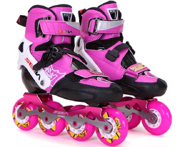 正品新款米高儿童轮滑鞋SEBA  高端儿童平花鞋男女直排花式溜冰鞋