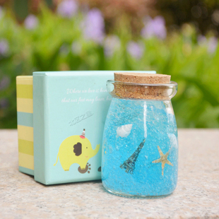 包邮创意礼品DIY海洋瓶成品礼盒装海洋宝宝星空瓶许愿瓶彩虹瓶