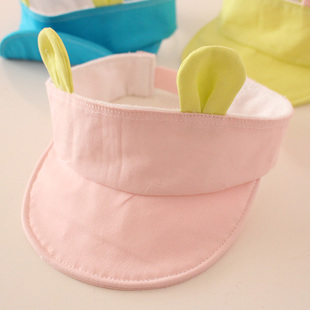 空顶帽子夏天韩国遮阳太阳儿童宝宝帽男女婴儿1-2岁3-6-12个月
