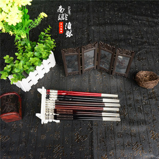 包银筷子包银木筷手工纯银筷子正品两双包邮纯天然餐具礼品红乌木