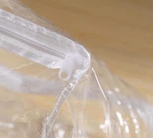华明家居PVC环保无毒无味 储物袋 透明立体 防潮防尘 塑料储物袋