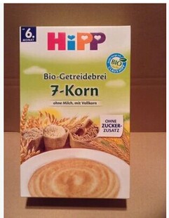 德国直邮现货喜宝HiPP7种谷物营养婴儿米粉/米糊7谷米粉250g