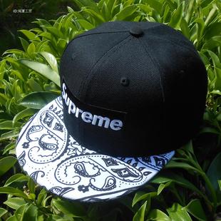 2014新款韩版supreme腰果花棒球帽嘻哈涂鸦彩绘民族风平沿帽子女