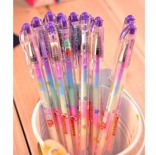 DIY梦の彩6合一带zh香味粉彩笔水粉笔水笔  6种颜色
