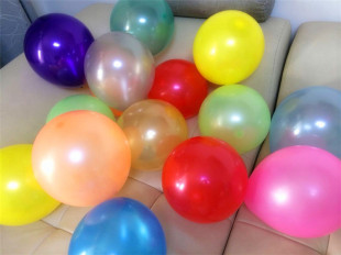 结婚用品 婚庆装饰 生日派对创意 婚房布置气球 汽球 珠光氢气球