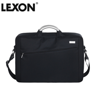 正品法国乐上LEXON男女15寸多功能商务双肩单肩手提电脑包LNE1052