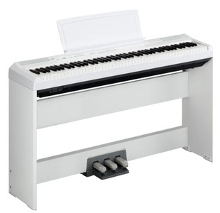 正品防伪YAMAHA雅马哈电钢琴 智能数码钢琴/88键重锤P115黑白双色