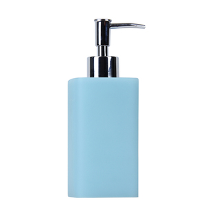 欧式 简约创意仿瓷树脂乳液瓶洗手液瓶沐浴露洗发水瓶蓝 红 黄色