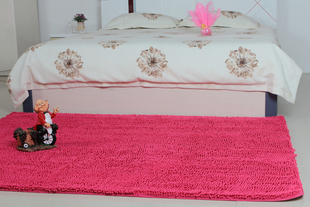 超优惠新款门厅促销雪尼尔地垫客厅卧室床边地毯吸水门垫防滑垫