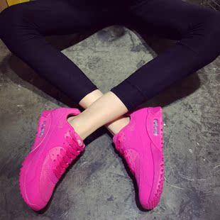 2015新品夏季气垫鞋韩版潮休闲跑步鞋厚底单鞋学生鞋子运动风女鞋